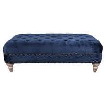 Manus Velvet Ottoman